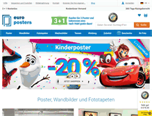 Tablet Screenshot of europosters.de